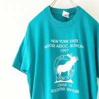fruit of the room mooseプリント Tシャツ | Vintage.City 古着屋、古着コーデ情報を発信
