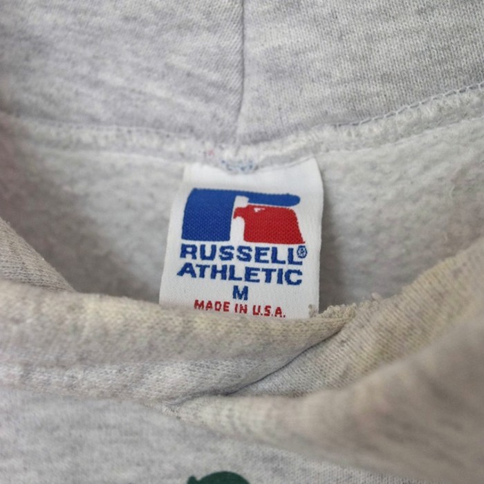 old " russel athretic " printed sweat pull over parka | Vintage.City 古着屋、古着コーデ情報を発信