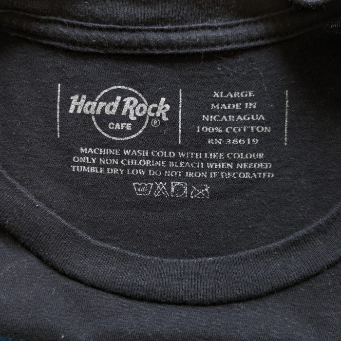 【Hard Rock CAFE】リンゴスター Tシャツ 黒 サイズXL メンズ古着 レディ | Vintage.City 古着屋、古着コーデ情報を発信
