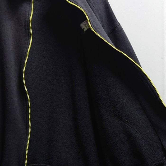90’s NIKE 銀タグ ロゴ刺繍 スウェット トラックジャケット ブラック XL ジップアップ | Vintage.City 빈티지숍, 빈티지 코디 정보