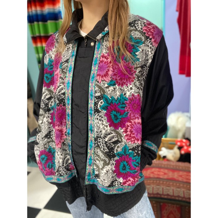 used／ethnic nylon jacket | Vintage.City Vintage Shops, Vintage Fashion Trends