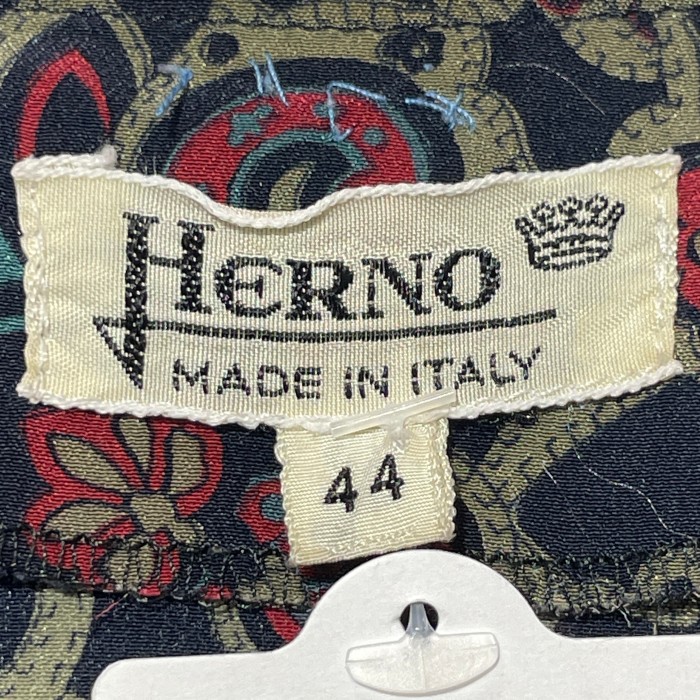 HERNO/no collar shirt | Vintage.City 古着屋、古着コーデ情報を発信