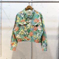Cropped denim jacket | Vintage.City 빈티지숍, 빈티지 코디 정보