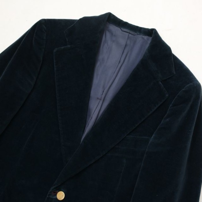 Vintage Burberry's Velour Tailored Jack | Vintage.City 古着屋、古着コーデ情報を発信