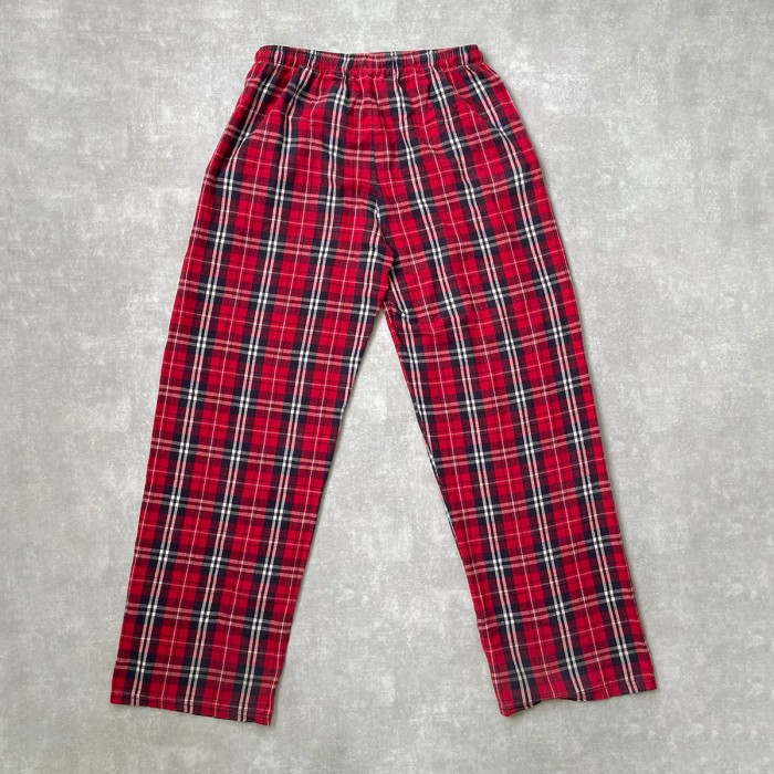 パジャマパンツ タータンチェック ネル素材パンツ ポケット付き | Vintage.City 古着屋、古着コーデ情報を発信