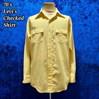 70’s Levi’s サドルマンタグ ギンガムチェック シャツ | Vintage.City 古着屋、古着コーデ情報を発信