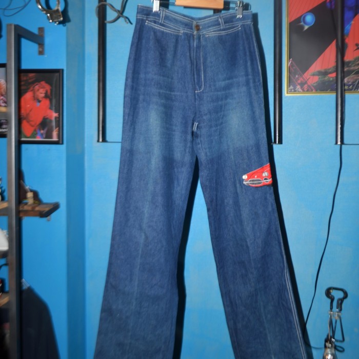 1970's chevrorlet flare jeans | Vintage.City 빈티지숍, 빈티지 코디 정보