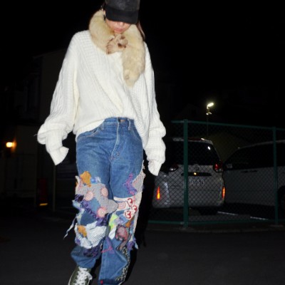 REMAKE/tsugihagi denim pants | Vintage.City 빈티지숍, 빈티지 코디 정보
