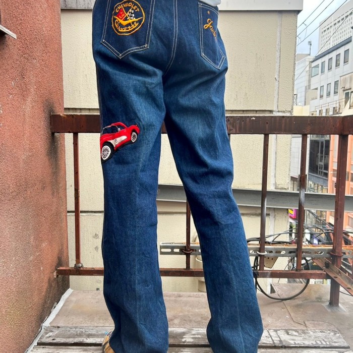 1970's chevrorlet flare jeans | Vintage.City 古着屋、古着コーデ情報を発信
