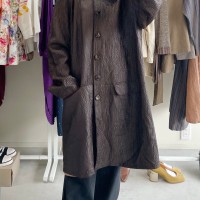 70's-80's SOUTIEN COLLAR COAT Made in Spain | Vintage.City 古着屋、古着コーデ情報を発信