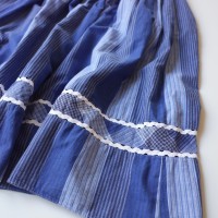 Euro stripe long skirt | Vintage.City 빈티지숍, 빈티지 코디 정보