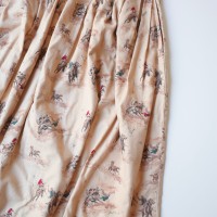 Cowboy pattern long skirt | Vintage.City Vintage Shops, Vintage Fashion Trends
