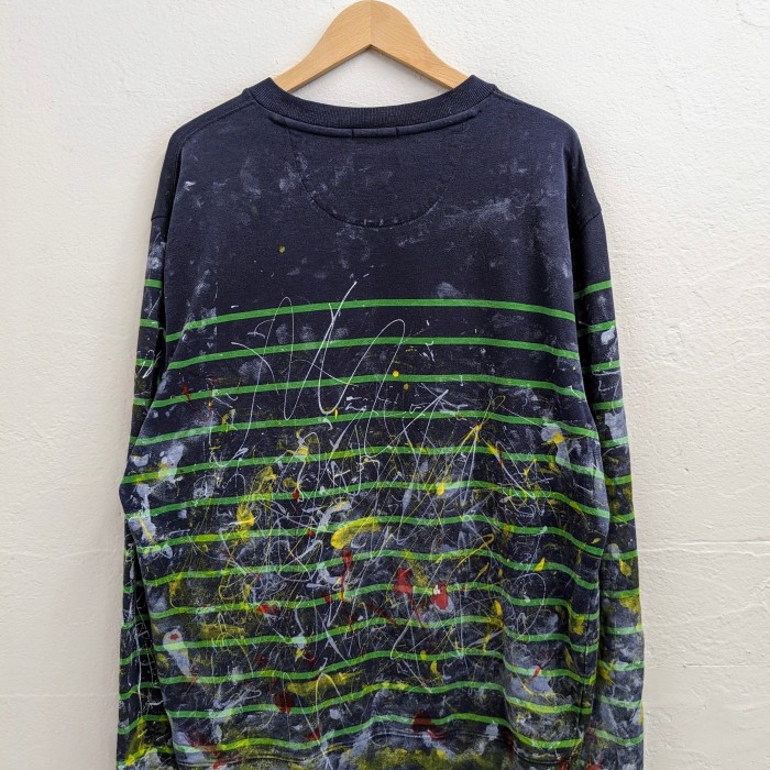 BROOKS BROTHERS PAINTED DESIGNS BORDER TEE ペイント アート デザインカットソー | Vintage.City 古着屋、古着コーデ情報を発信