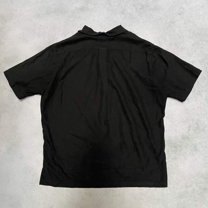 90’s~　ラルフローレン　CALDWELL　オープンカラーシャツ　ブラック | Vintage.City 古着屋、古着コーデ情報を発信
