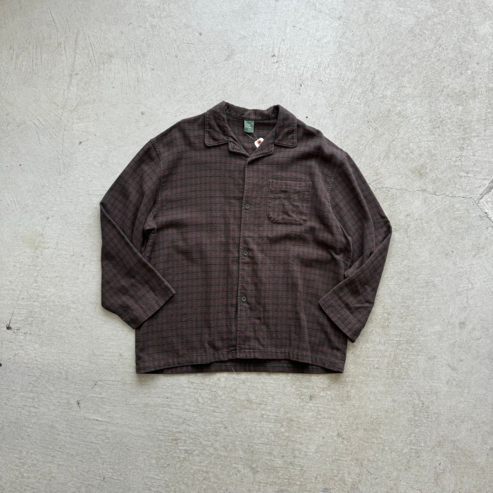 Eddie Bauer cotton check shirt | Vintage.City 古着屋、古着コーデ情報を発信