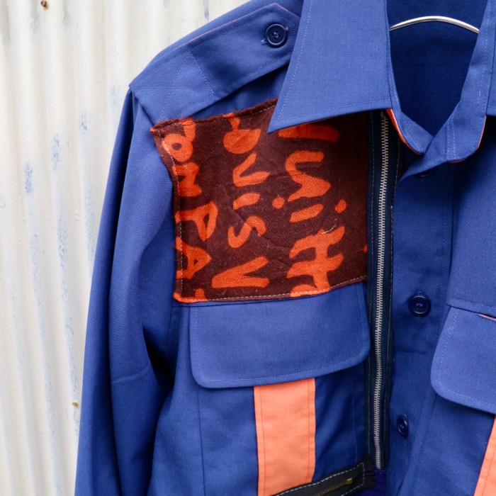 【"CUSTOM" anarchy design shirt jacket】 | Vintage.City 古着屋、古着コーデ情報を発信
