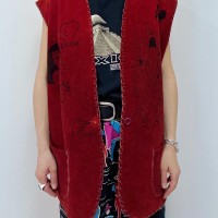trlp 60s vintage handmade suede vest | Vintage.City 빈티지숍, 빈티지 코디 정보