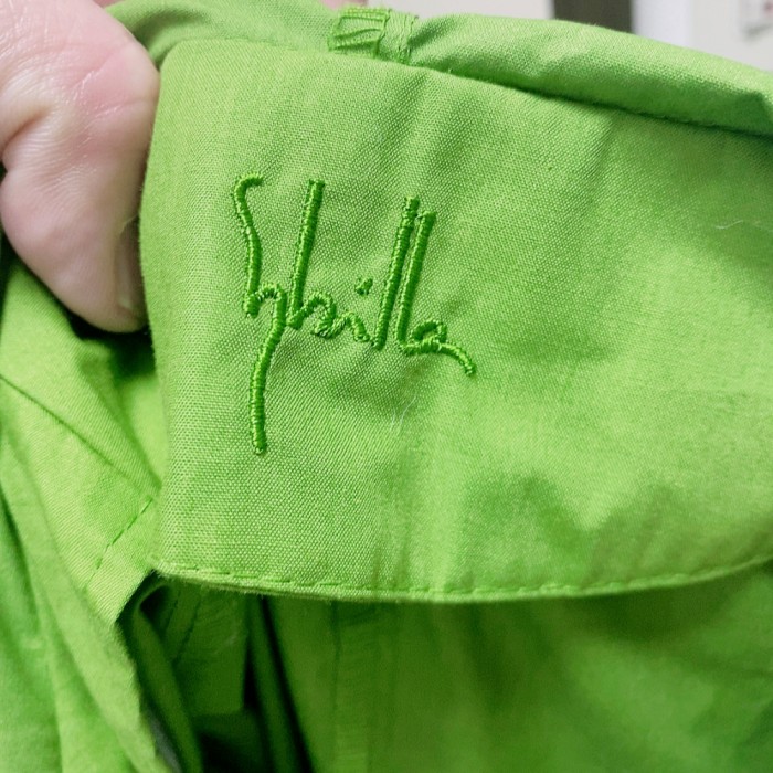 シビラ　レインコート　黄緑色　Sybilla | Vintage.City 古着屋、古着コーデ情報を発信