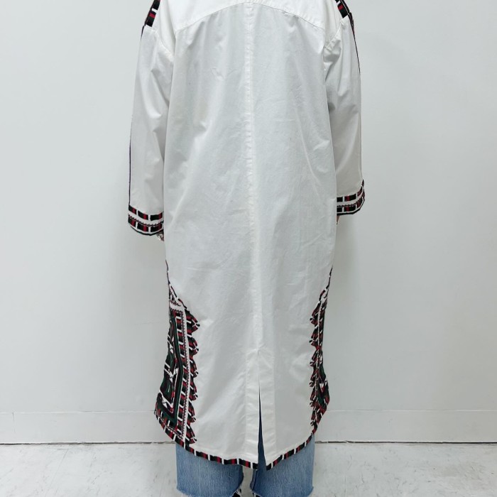 Sara mallika embroidery cotton shirt | Vintage.City 古着屋、古着コーデ情報を発信