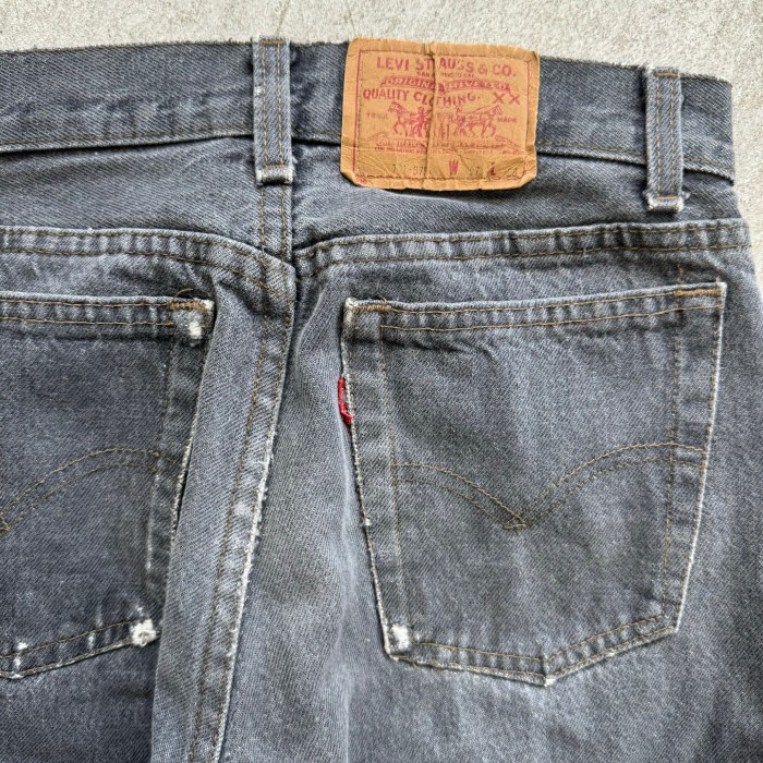 80s Levi's 501 black denim pants | Vintage.City 빈티지숍, 빈티지 코디 정보
