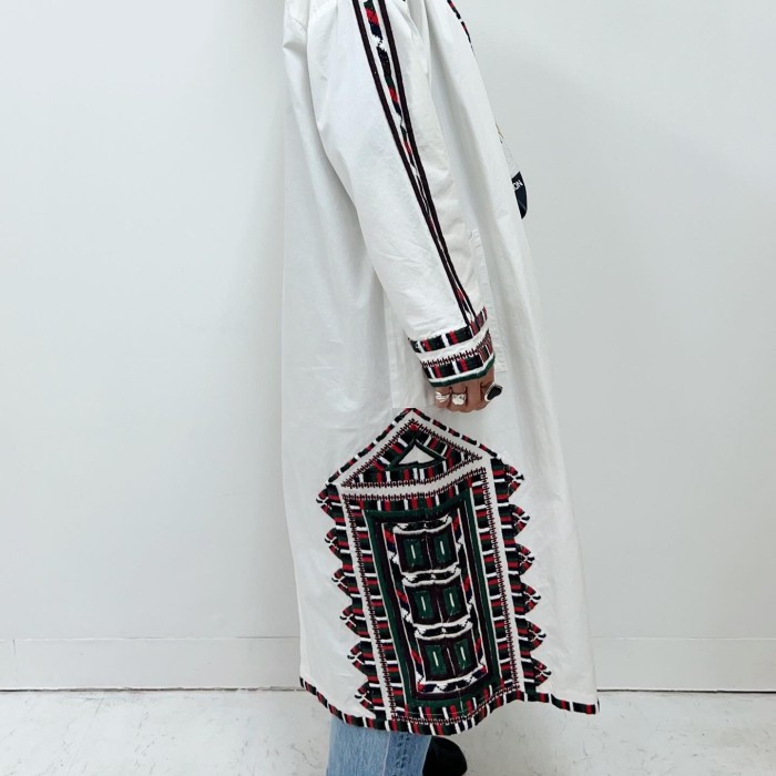 Sara mallika embroidery cotton shirt | Vintage.City 古着屋、古着コーデ情報を発信