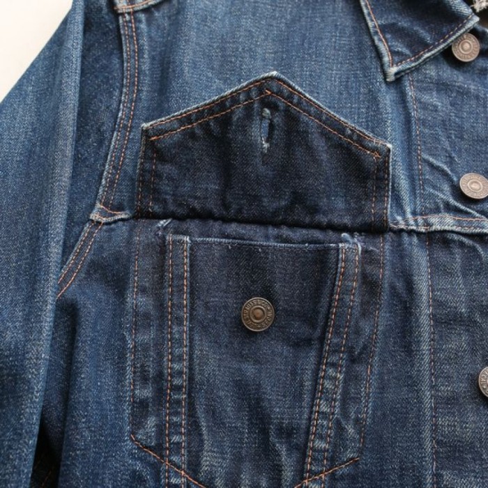 60's Levi's 70505 Denim Jacket "Big E" | Vintage.City 古着屋、古着コーデ情報を発信