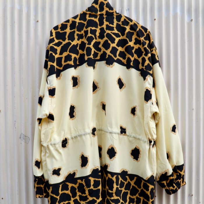 【80-90's animal pattern high-neck design half coat】 | Vintage.City 빈티지숍, 빈티지 코디 정보
