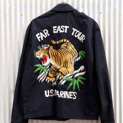 【tiger souvenir embroidery military jacket】 | Vintage.City 古着屋、古着コーデ情報を発信