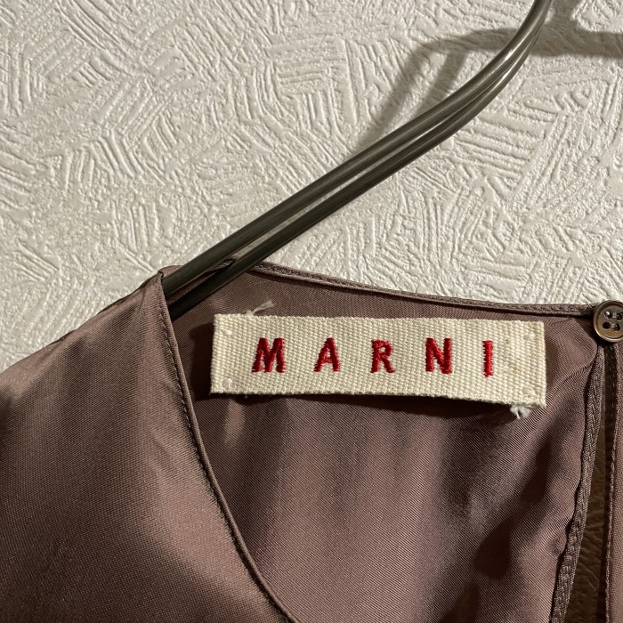 イタリア製 MARNI ノースリーブ リボン ブラウス / マルニ | Vintage.City 빈티지숍, 빈티지 코디 정보