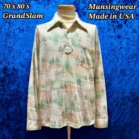 70’s 80’s Grand Slam Munsingwear ポロシャツ | Vintage.City 빈티지숍, 빈티지 코디 정보