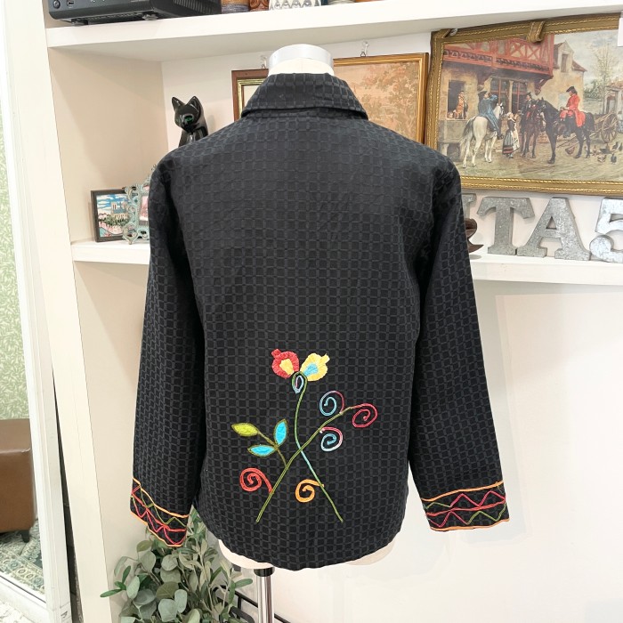 vintage/embroidery jacket | Vintage.City 古着屋、古着コーデ情報を発信