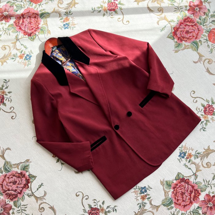 vintage retro color jacket | Vintage.City 古着屋、古着コーデ情報を発信