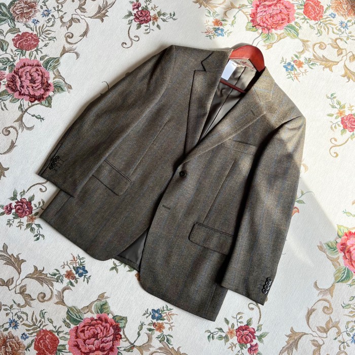vintage retro tailored jacket | Vintage.City 빈티지숍, 빈티지 코디 정보