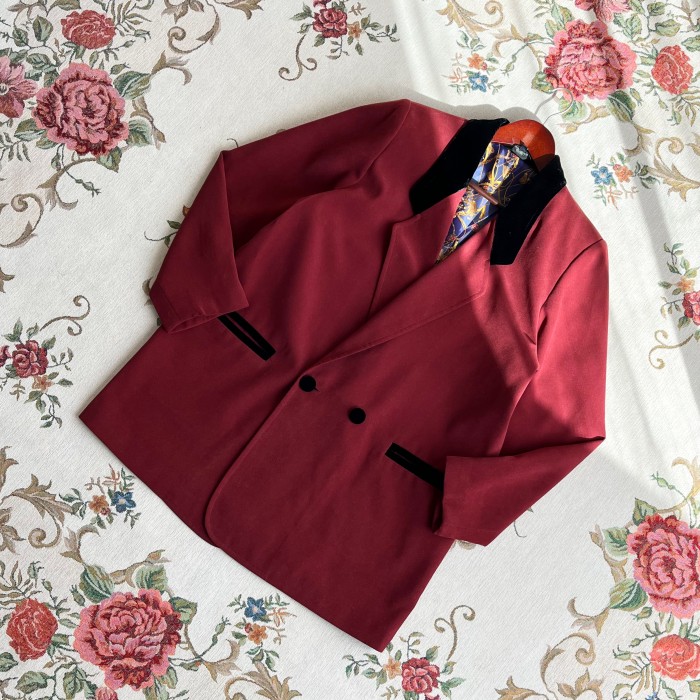 vintage retro color jacket | Vintage.City 古着屋、古着コーデ情報を発信
