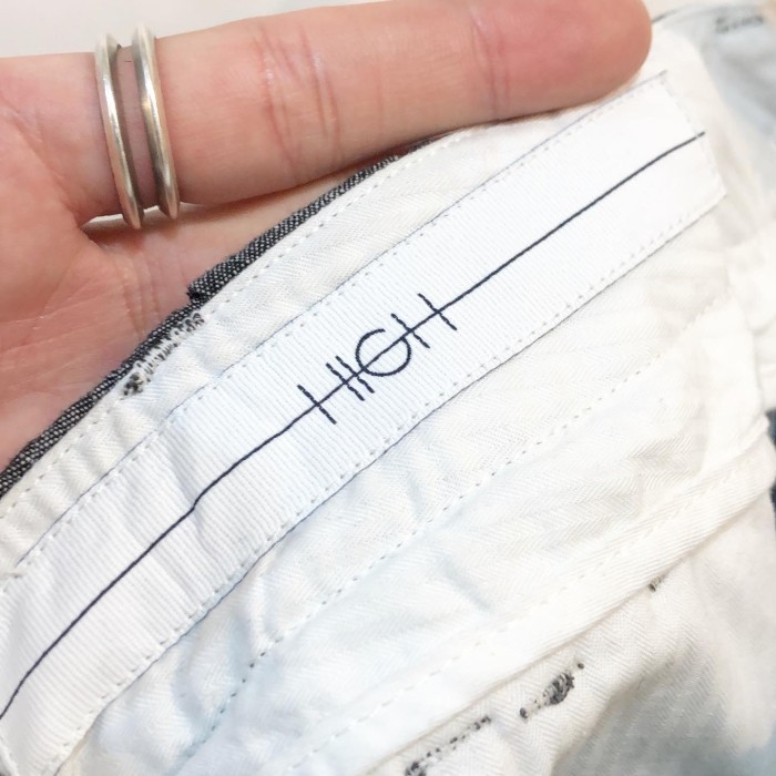 HIGH Tucked linen slacks | Vintage.City 古着屋、古着コーデ情報を発信