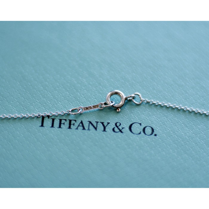Old “Tiffany&Co.” Double Loop Silver Necklace | Vintage.City 古着屋、古着コーデ情報を発信
