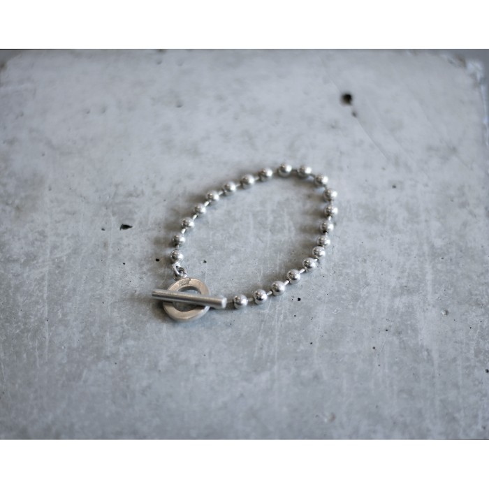 Old “GUCCI” Ball Chain Silver Bracelet | Vintage.City 古着屋、古着コーデ情報を発信