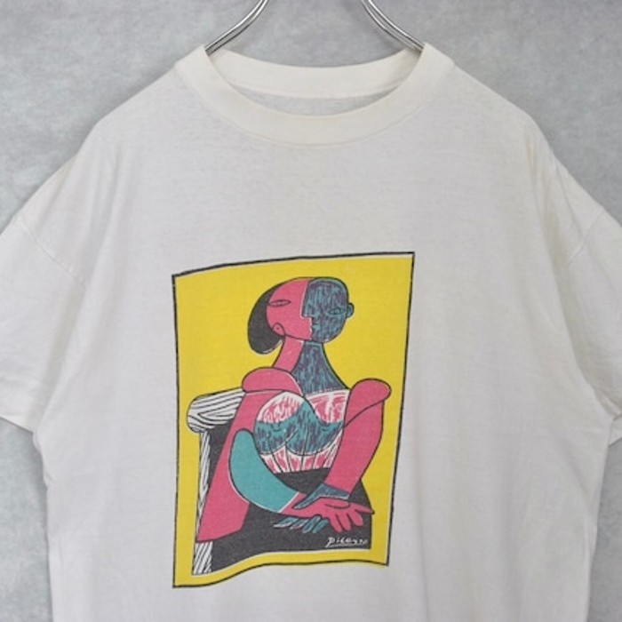 old “ Picasso ” printed t-shirts | Vintage.City 古着屋、古着コーデ情報を発信