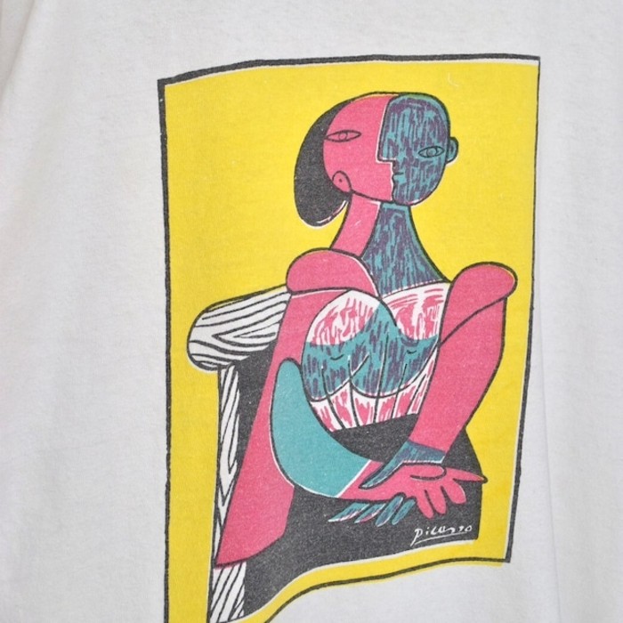 old “ Picasso ” printed t-shirts | Vintage.City 古着屋、古着コーデ情報を発信