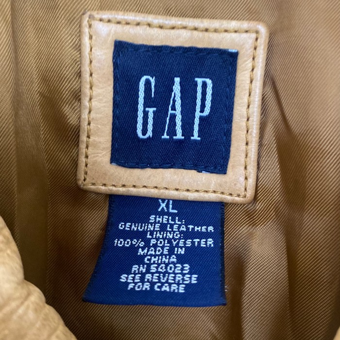 GAP  90's レザージャケット | Vintage.City 古着屋、古着コーデ情報を発信
