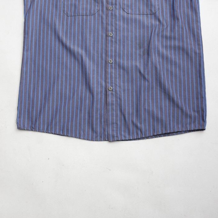 レッドキャップ ワッペン ストライプ ワーク 半袖シャツ Red Kap Patch Customized Stripe Work S/S Shirt# | Vintage.City 빈티지숍, 빈티지 코디 정보