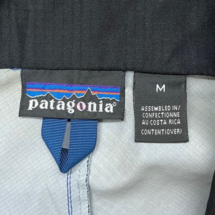 90'S PATAGONIA ”VELOCITY SHELL" リップストップ ナイロンジャケット ネイビー (VINTAGE) | Vintage.City 古着屋、古着コーデ情報を発信