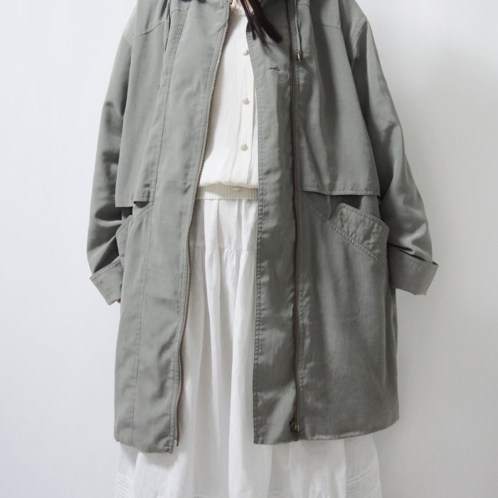 quilting collar middle coat | Vintage.City 빈티지숍, 빈티지 코디 정보