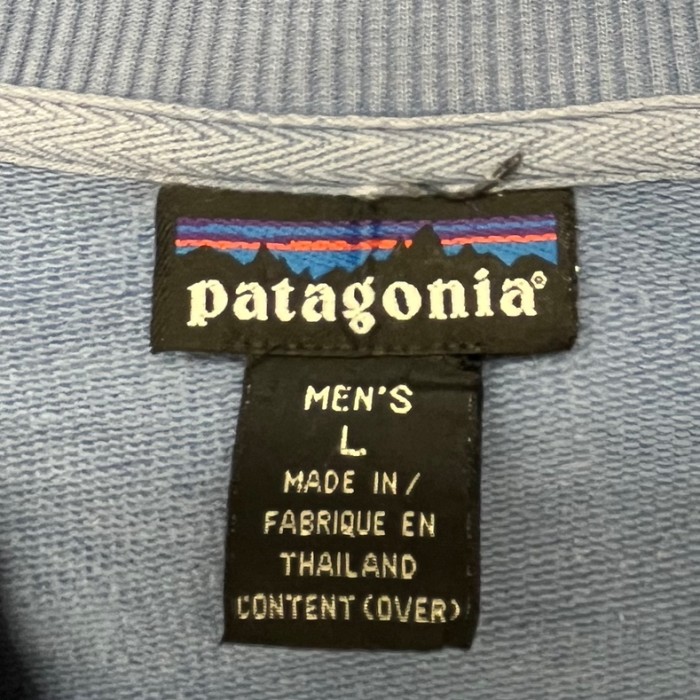 90'S PATAGONIA 雪無しタグ ハーフジップ スウェットシャツ ブルー (VINTAGE) | Vintage.City 빈티지숍, 빈티지 코디 정보
