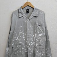 REMAKE C&A PAINTING  PAJAMA SHIRT パジャマシャツ ペイント ユーロ ヴィンテージ | Vintage.City 古着屋、古着コーデ情報を発信