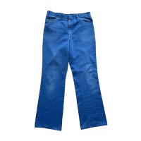 70s Dickies flare pants "blue" | Vintage.City 古着屋、古着コーデ情報を発信
