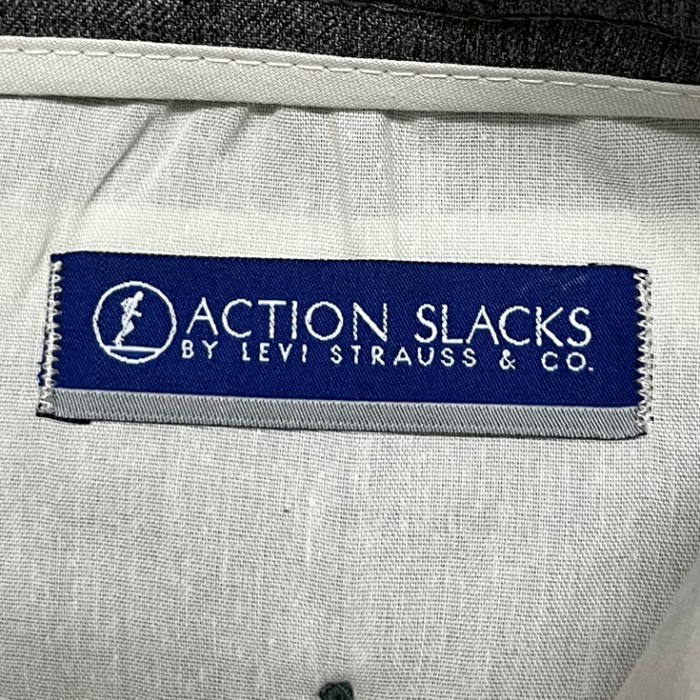 00'S LEVIS "ACTION SLACKS" スラックス ダークグレー (DEADSTOCK) | Vintage.City 古着屋、古着コーデ情報を発信