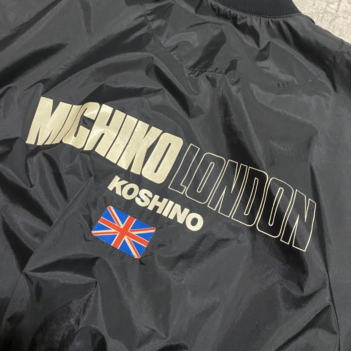 80s MICHIKO LONDON KOSHINO nylon blouson | Vintage.City 빈티지숍, 빈티지 코디 정보