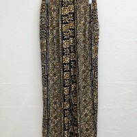ETHNIC PATTERN EASY PANTS AFRICAN BATIC FLOWER PATTERN | Vintage.City 古着屋、古着コーデ情報を発信