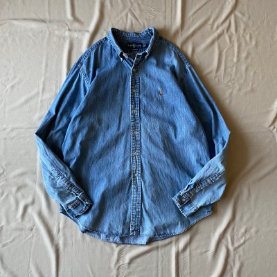 90's / 《Ralph Lauren》denim shirt ラルフローレン デニムシャツ | Vintage.City 古着屋、古着コーデ情報を発信